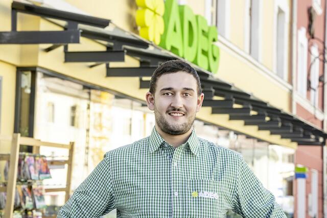 Gmünds neuer ADEG Kaufmann Kevin Huber | Foto: ADEG / Karlheinz Fessl