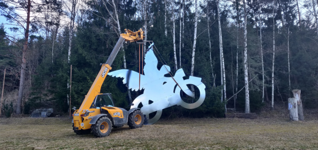 Der Bikerengel wird abtransportiert. | Foto: privat
