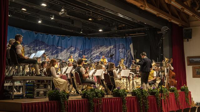 Die Musikkapelle Ischgl begeisterte das Publikum bei ihrem fulminanten Frühjahrskonzert mit traditionellen sowie modernen Klängen. | Foto: Simon Ljuljdjuraj
