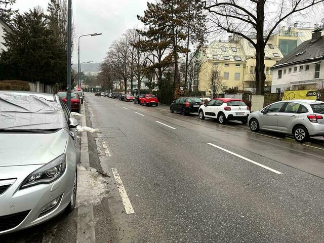 Das Ergebnis der Radweg-Umfrage auf der Krottenbachstraße steht fest: Die Mehrheit jener, die an der Umfrage teilgenommen haben, lehnen den Radweg ab. | Foto: Johannes Reiterits