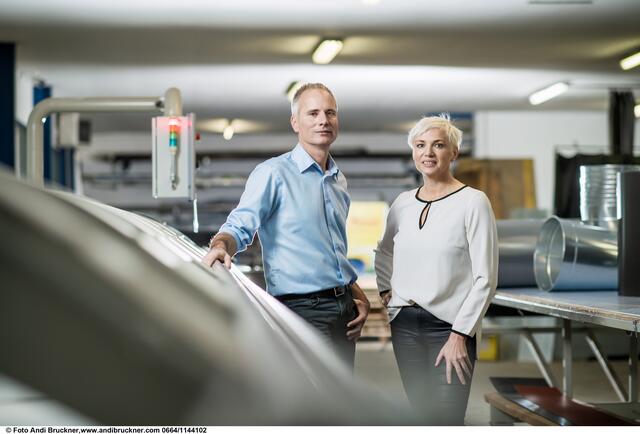 David Reiter und Johanna Kuntner-Reiter in ihrer Werkstatt | Foto: Andi Bruckner