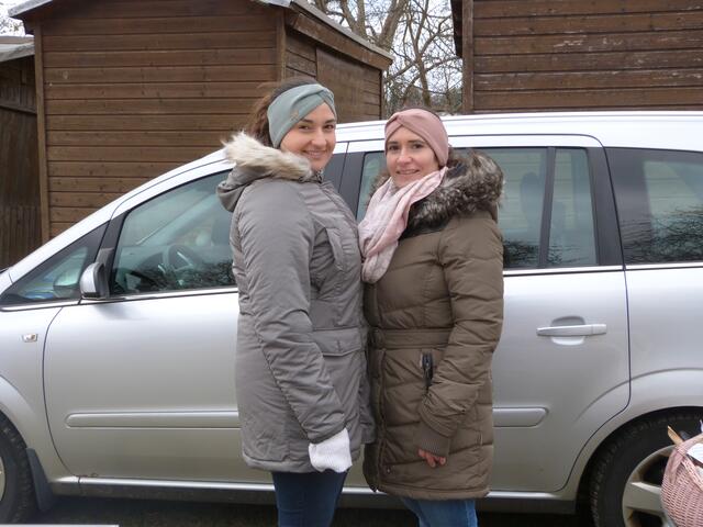 Auch bei den kalten Temperaturen wurde der Samstag-Vormittag von allen Ausstellern, sowie Besuchern genossen