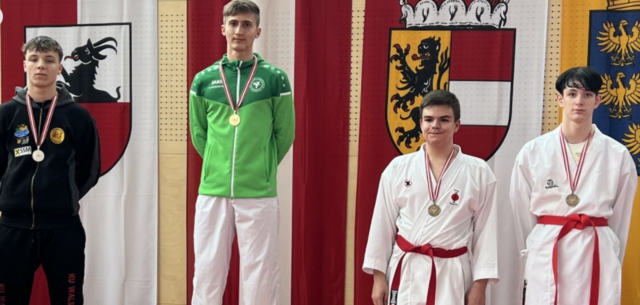 Marius Schmelzer stand erstmals bei nationalen Meisterschaften ganz oben am Stockerl. | Foto: Hörmann