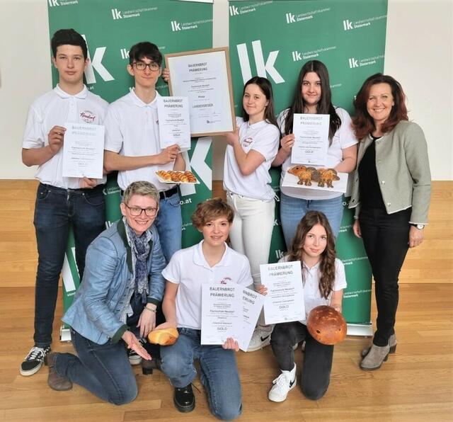 Osterbrotprämierung Sechs Mal Gold für die Fachschule Neudorf Leibnitz