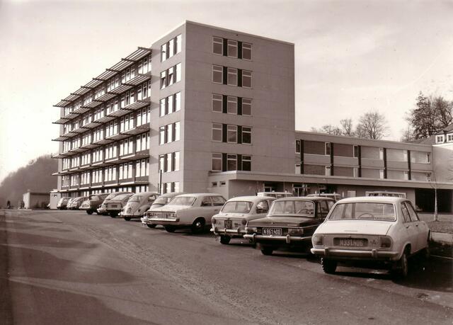 Das ist das Amstettner Krankenhaus im Jahr 1973.
 | Foto: Stadtarchiv Amstetten