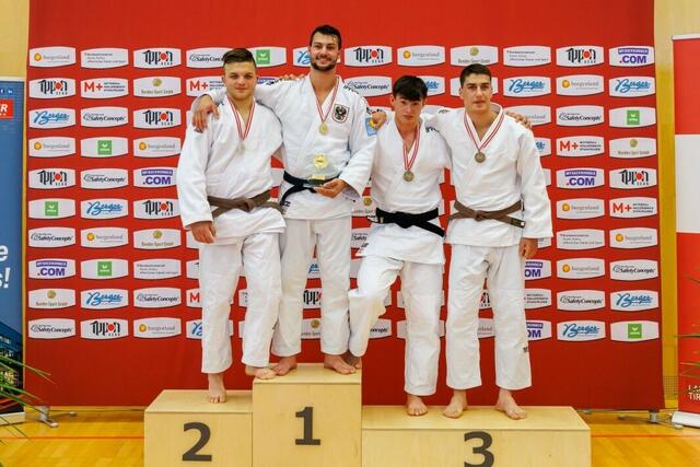Thomas Scharfetter war bei den Österreichischen Meisterschaften im Judo nicht zu schlagen. | Foto: Judo Austria