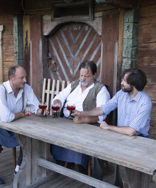 Die drei Eisbären (von links): Gunther Hölbl, Reinhard Exenberger und Olli Schmidt | Foto: Sylvia Grösswang