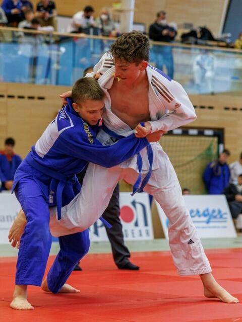 Jakob Dengg musste sich erst im Finalkampf geschlagen geben. | Foto: Judo Austria