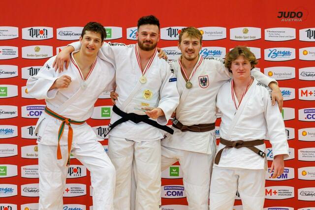 Hubert Illmer konnte nur von Mannschaftskollegen Moritz Höllwart auf den zweiten Platz verdrängt werden. | Foto: Judo Austria