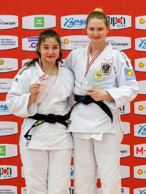 Elena Dengg holte sich bereits ihren fünften Staatsmeistertitel. | Foto: Judo Austria