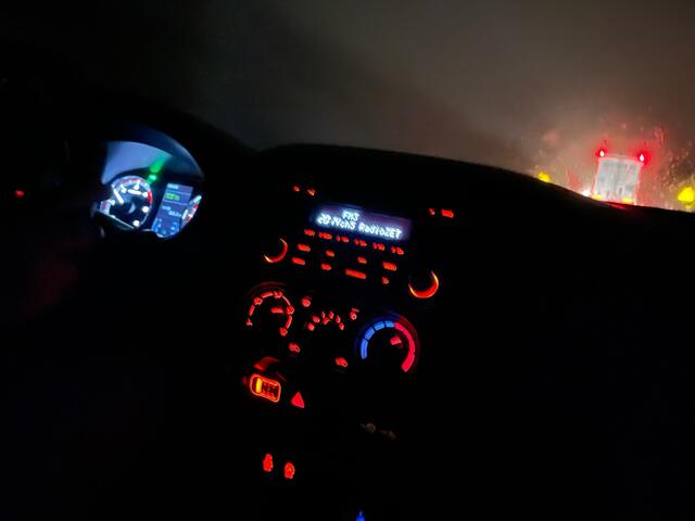 Ein großer Teil der Strecke wird in der Nacht zurückgelegt. | Foto: BRS