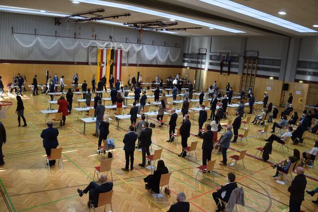 Konstituierende Gemeinderatssitzung in Wolfsberg | Foto: MeinBezirk.at