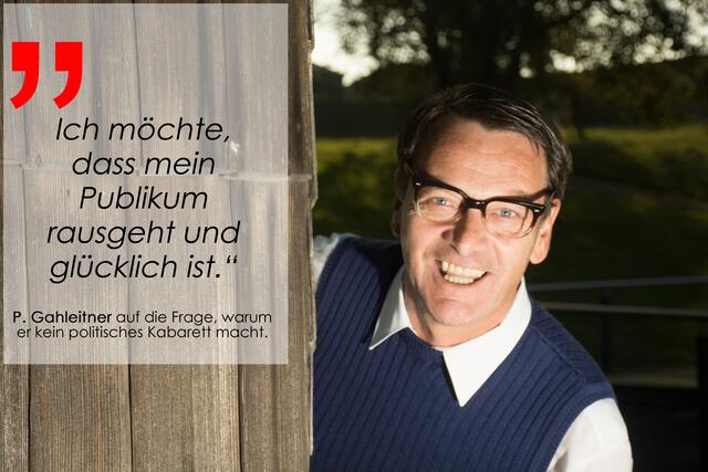 Kabarettist Peter Gahleitner. | Foto: Windhager