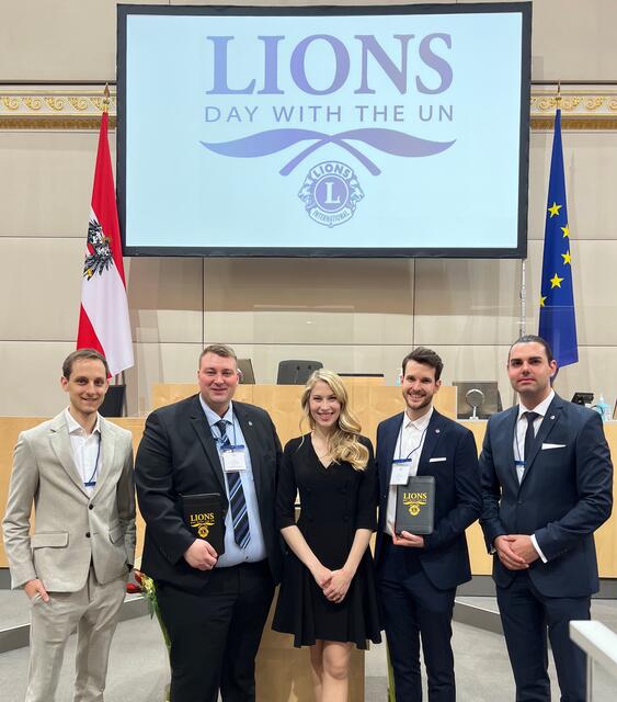 Vertreter des Liezener Clubs waren beim Lions Day im Parlament in Wien geladen. | Foto: KK