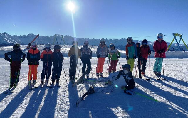 Die Kinderschikurse am Krahberg werden sehr gut angenommen.  | Foto: Fuzzi Huber