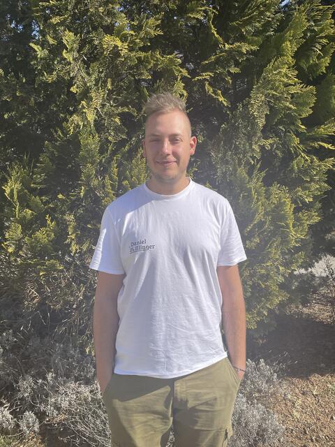 Daniel Illinger hat sich der Gartenarbeit verschrieben | Foto: MeinBezirk.at