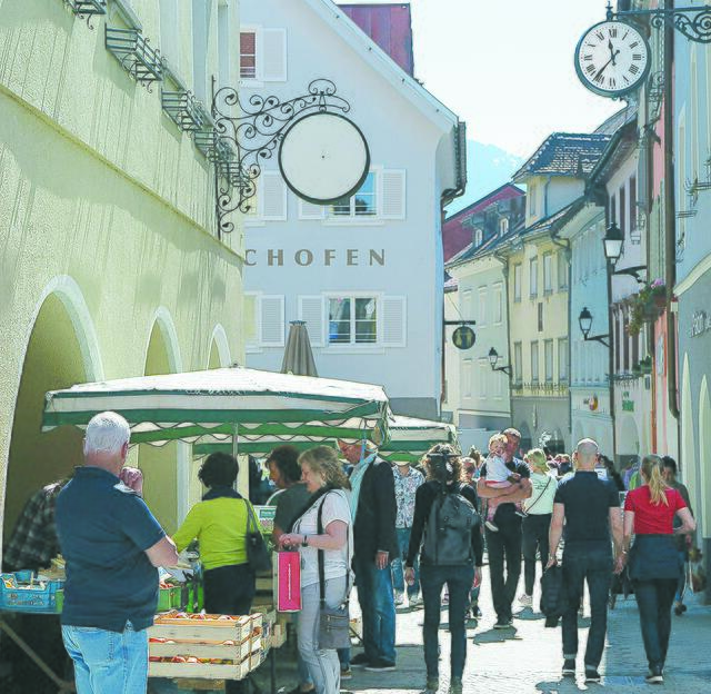 Die Altstadt Bludenz wird am Karsamstag, 16. April, zum Treffpunkt für Familien | Foto: Bludenz Stadtmarketing GmbH