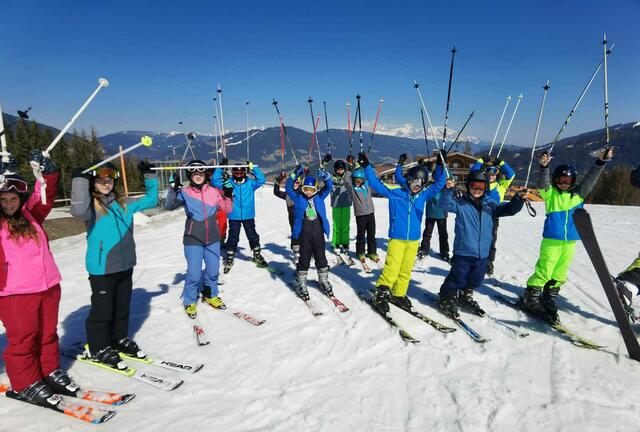 Die Schülerinnen und Schüler hatten in der Flachau sichtlich Spaß. | Foto: IMS Langenhart