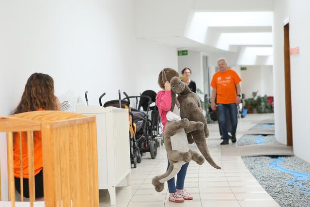 Das frühere Hotel "Gogers" wurde in kürzester zeit zum Waisenhaus umfunktioniert. | Foto: Lexi