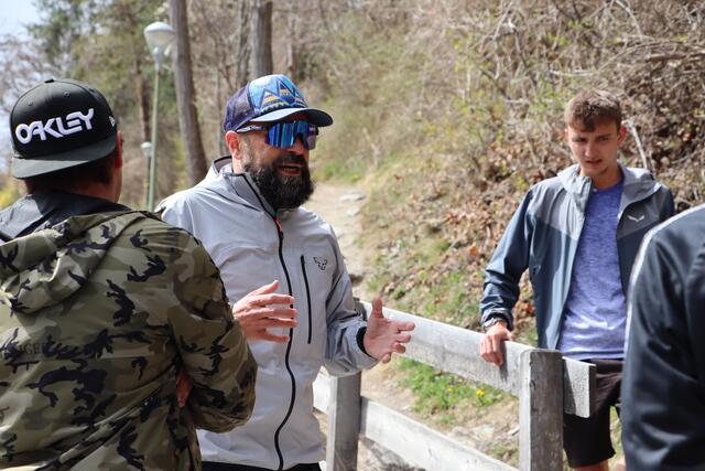 Trailrunner Harald Angere erklärte, worauf es bei der Trendsportart ankommt und warum man dafür ein anderes Material als für das Laufen benötigt. | Foto: Siegele