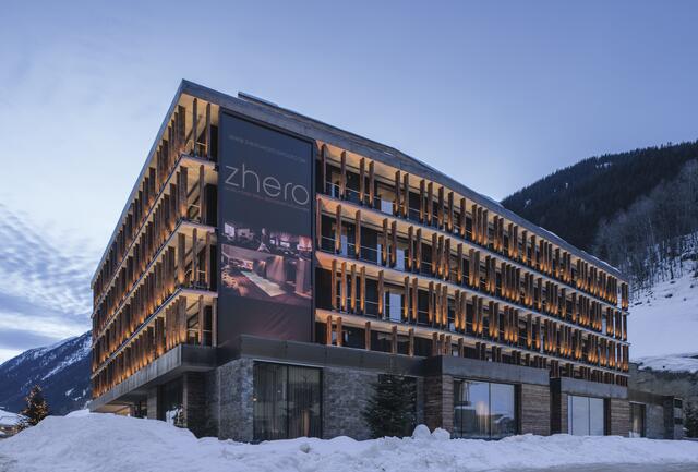 Eines der beliebtesten Design Hotels: Das zhero Hotel in Kappl | Foto: zhero Hotel