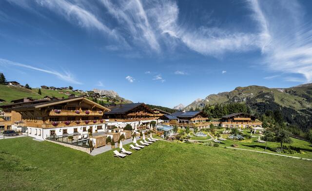 Das Burg Vital Resort Oberlech erhielt 99 Falstaff-Punkte. | Foto: Burg Vital Resort