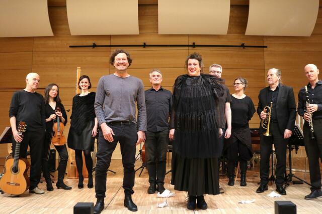 Die Uraufführung fand im Saal der Landesmusikschule Kitzbühel statt. | Foto: Breitfellner