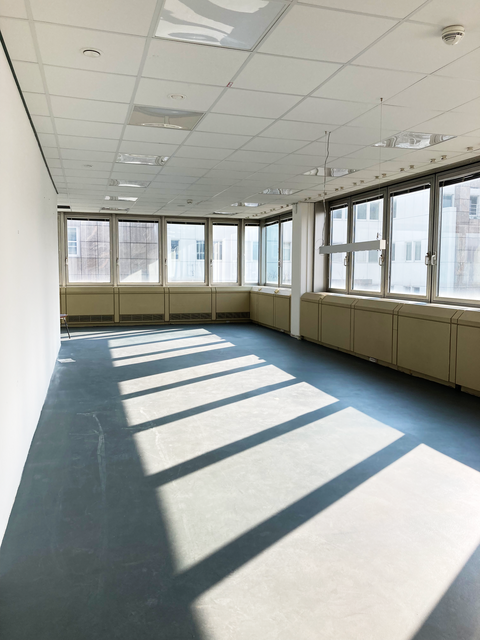 Auch die Volkshilfe hat sich bereits eingemietet, um einen Platz für Deutschkurse für Geflüchtete aus der Ukraine zu schaffen. | Foto: West Space/MUSIC BOX Betriebs-GmbH
