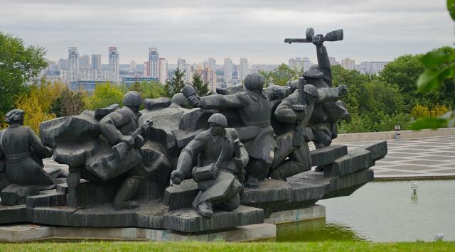 Ein Monument in der Ukrainischen Hauptstadt Kiew. | Foto: theSOARnet/pixabay
