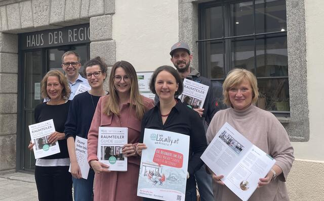 Protagonistinnen und Protagonisten von WeLocally | Foto: BRS/Roland Wolf