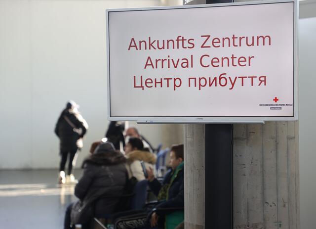 Ankunftszentrum für Flüchtlinge aus der Ukraine im Messezentrum Salzburg | Foto: Land Salzburg/Neumayr