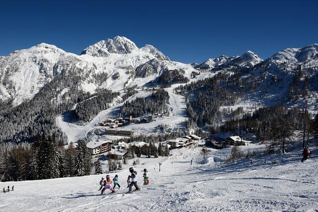 Auf dem Nassfeld, dem größten Skigebiet Kärntens, gibt es trotz Ende der Saison einiges zu erleben. | Foto: Hans Jost