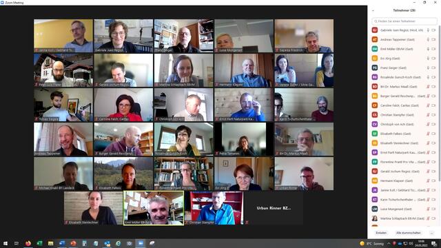 Bei der virtuellen Tagung des INTERREG-Rat Terra Raetica wurden 15 Projekte beschlossen, die grenzüberschreitend geplant und umgesetzt werden. | Foto: regioL