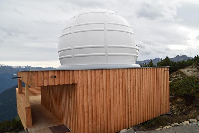 Mittelprojekt: „Sonne“ - Sonne &amp; Sterne Terra Raetica : Weiterentwicklung des bestehenden Angebotes für die Beobachtung der Himmelskörper wie Sonne &amp; Sterne am Venet und in Maseben im Langtauferertal. | Foto: Daniel Schwarz