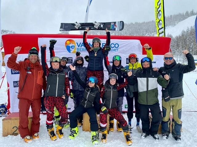 Die Bronzene von Pia Schöffmann wurde vom ganzen Team gefeiert. | Foto: privat