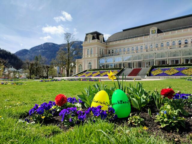Osteratkion von #badischllaeuft am Karsamstag in Bad Ischl. | Foto: #badischllaeuft