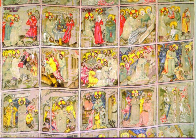 Altes und Neues Testament stehen den Betrachtenden in annähernd gleich großer Bilderanzahl typologisch gegenüber. | Foto: Foto: Diözese Gurk/Rosmarie Schiestl