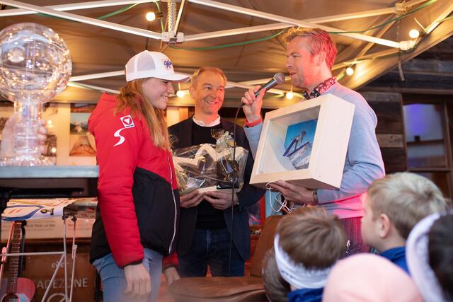 Sara Marita Kram, Bgm. Hermann Rohrmoser und TVB-Obmann Josef Schwaiger | Foto: Hochkönig Tourismus