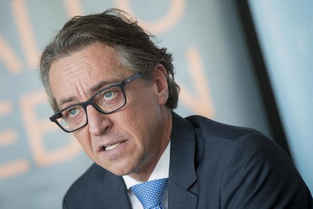 Salzburg-AG-Vorstandssprecher Leonhard Schitter: "Das ist machbar, wenn die Akzeptanz in der Bevölkerung da ist. Das Problem ist nicht der Bau, sondern die Zeit davor."  | Foto: Neumayr