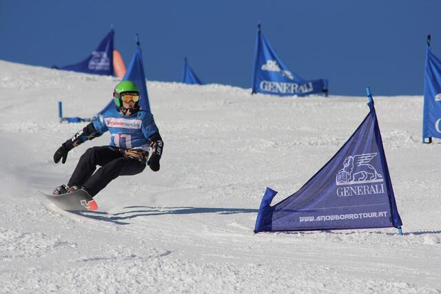 Paul Gabriel zeigte erfolgreich sein Können. | Foto: Snowboardclub