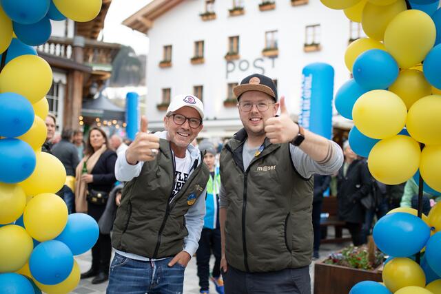 Sepp Perterer und Sebastian Niederreiter | Foto: Hochkönig Tourismus