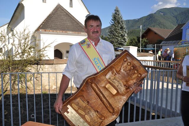 Reinhard Prutej ist nicht nur Schinkenkaiser, sondern auch Obmann der Jauntaler Salamibauern. | Foto: RegionalMedien