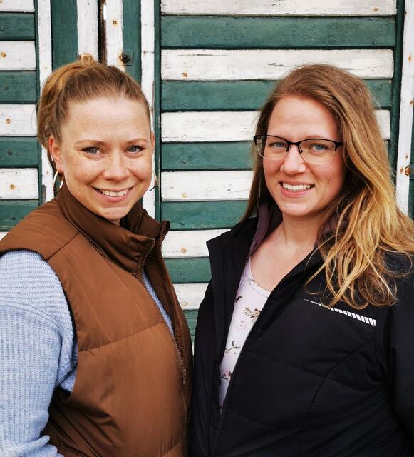 Lisa Köhler und Daniela Bruckmayer gaben sich große Mühe. | Foto: privat