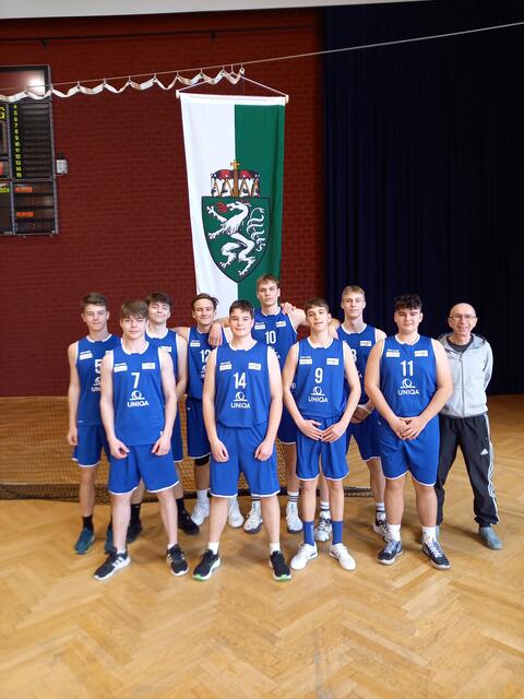 Die Basketball- Schulmannschaft des Gymnasiums Wien vertrat die Steiermark beim Schulcup und erreichte das Endspiel. | Foto: BG/BRG