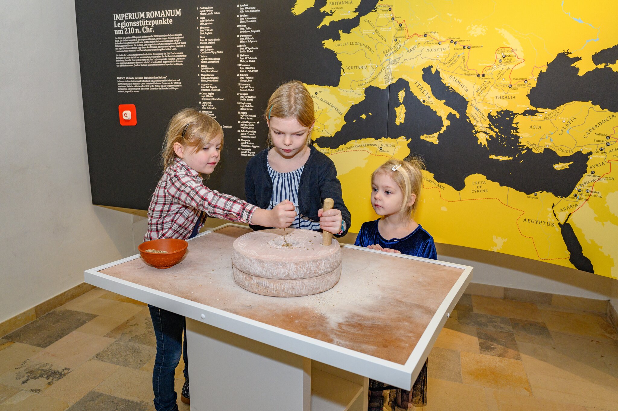Römer-Abenteuer-Welterbe: Neue Sonderausstellung im Museum Lauriacum - Enns