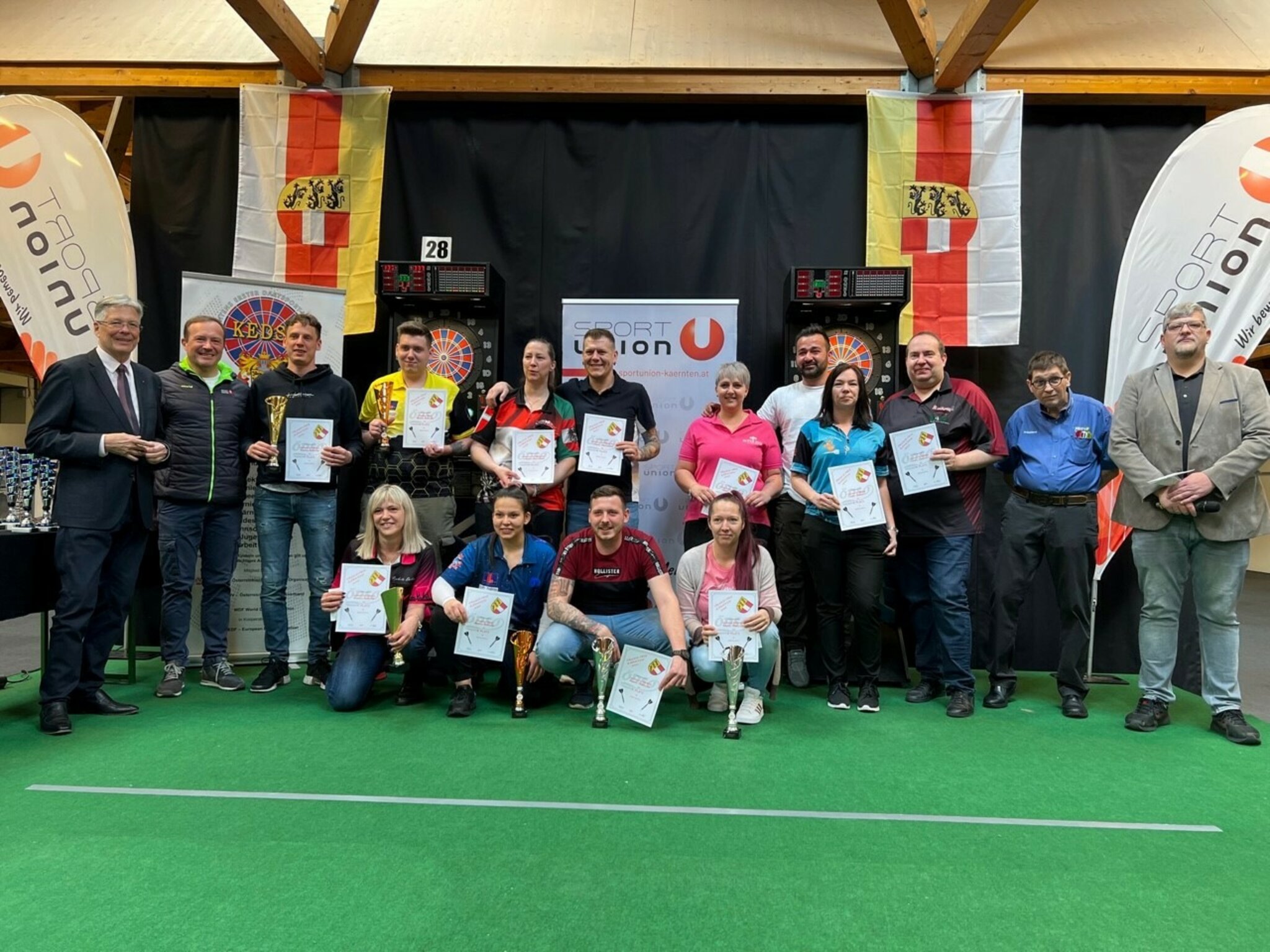 Dartsturnier in der Messehalle „Good Darts“ in Klagenfurt Klagenfurt