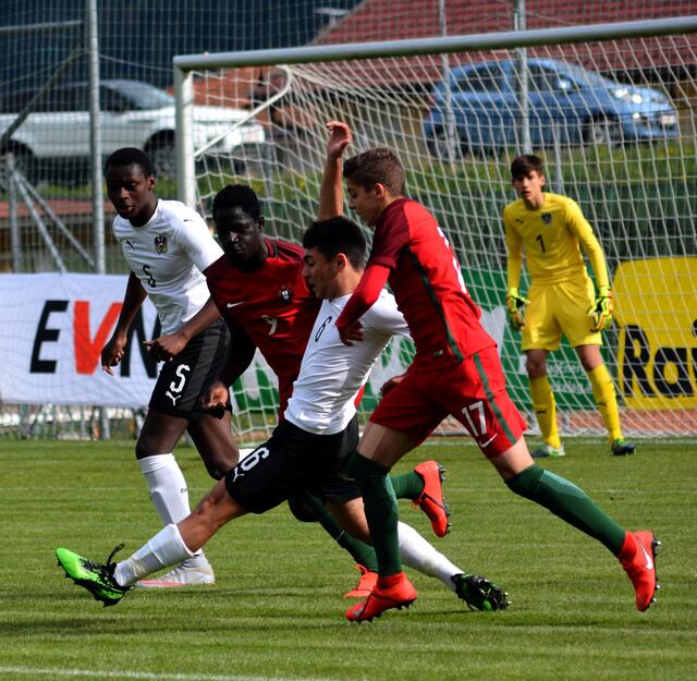 Bereits im Jahr 2019 spielte Österreich gegen Portugal. Dieses Jahr steht ganz im Zeichen der Ukraine. | Foto: Privat/Walter Hartlieb