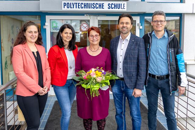 Katharina Weber, Gerhild Moser, Claudia Juvan, Dietmar Rauter, Norbert Schwarz (v.l.)