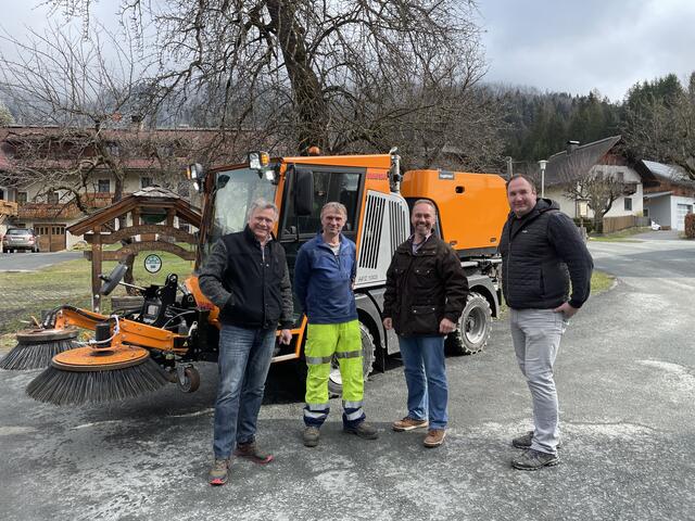 Die Kehrmaschine ist bereits zum ersten Einsatz in der Marktgemeinde Kirchbach gekommen. | Foto: Marktgemeinde Kirchbach