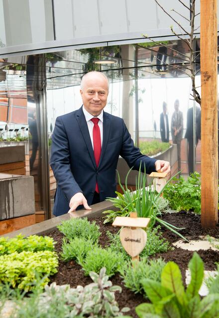 Was in der Steiermark wächst, kann die Steirer:innen versorgen: Landesrat Hans Seitinger über die heimische Landwirtschaft. | Foto: M. Schwarzl